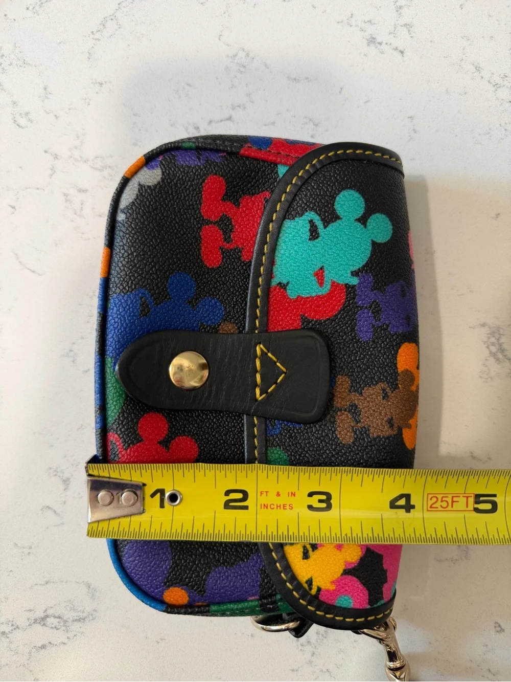 Vintage Dooney & Bourke Disney Mickey Mouse Wristlet